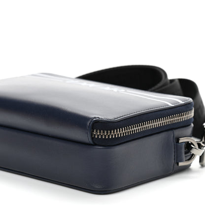 Christian Dior x Descente Double Zip Crossbody Navy Blue 12 of 12