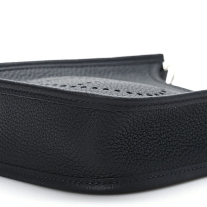 Hermes Taurillon Clemence Evelyne TPM Black 9 of 10