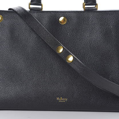 Mulberry Small Classic Grain Stud Tote Black 8 of 8