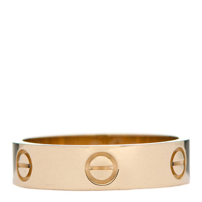 Cartier 18K Yellow Gold 5.5mm LOVE Ring 62 10 1 of 4
