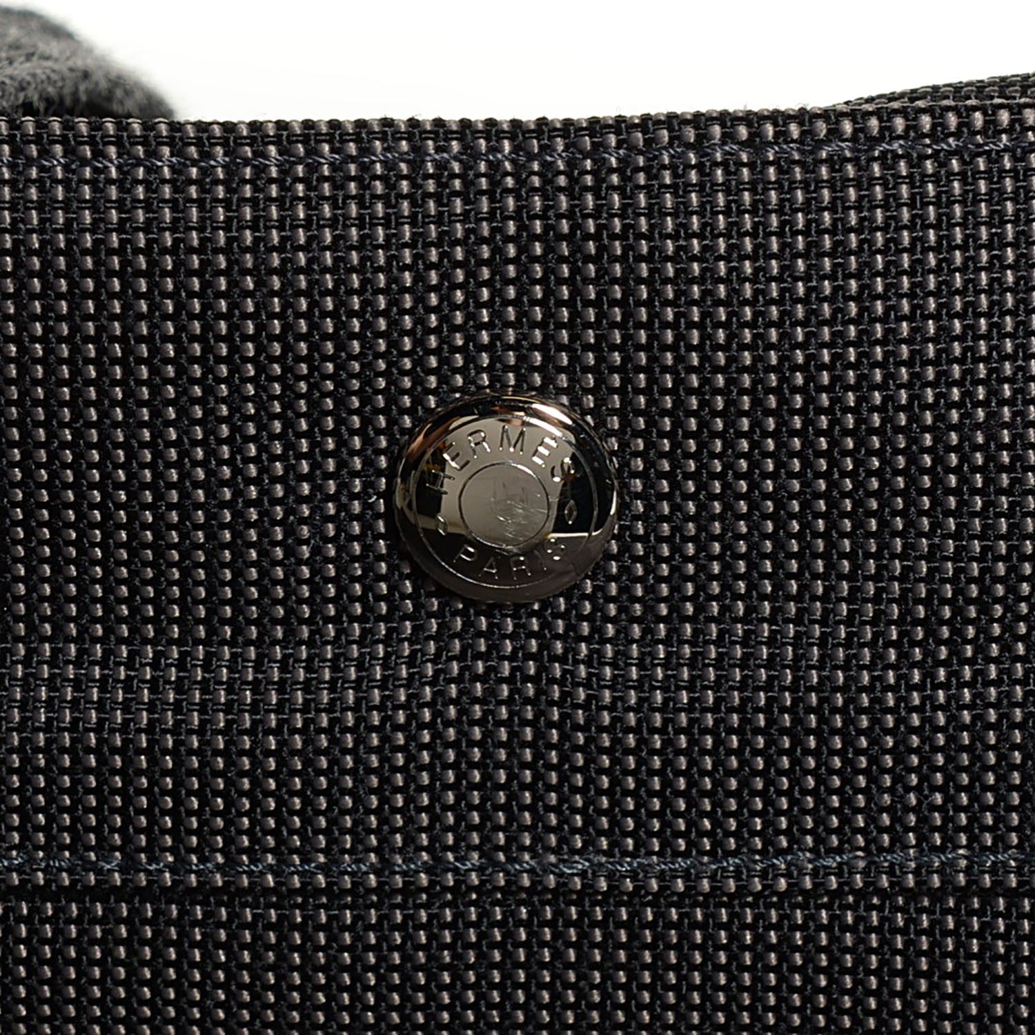 Hermes Canvas Herline Tote TGM 7 of 11