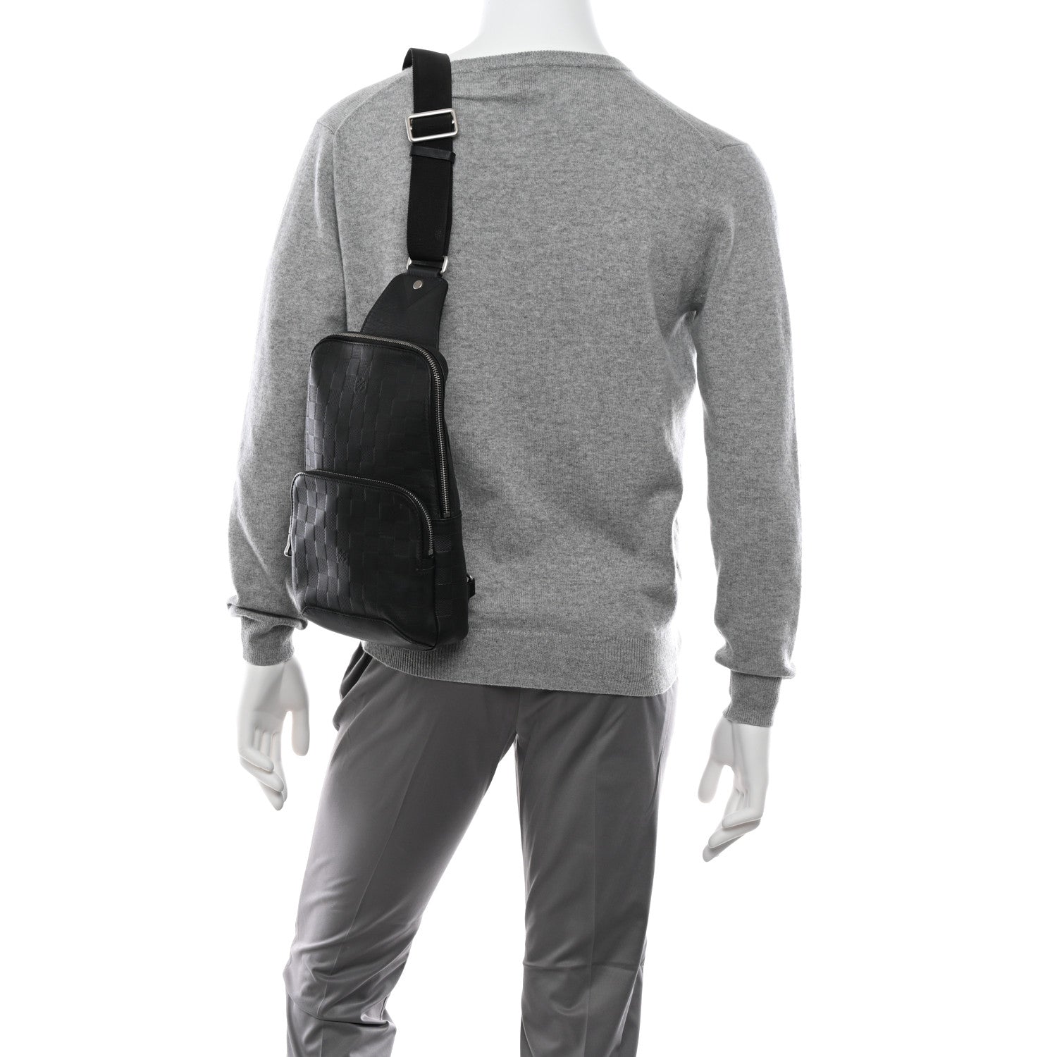 Louis Vuitton Damier Infini Avenue Sling Bag Onyx 3 of 12