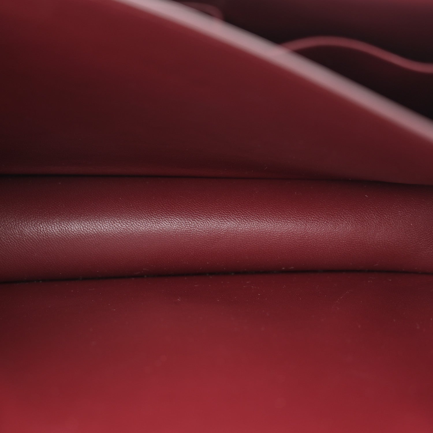 Celine Box Calfskin Medium Classic Box Flap Bag Burgundy 5 of 10