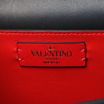 Valentino Garavani Calfskin VCase Chain Wallet Black 5 of 7