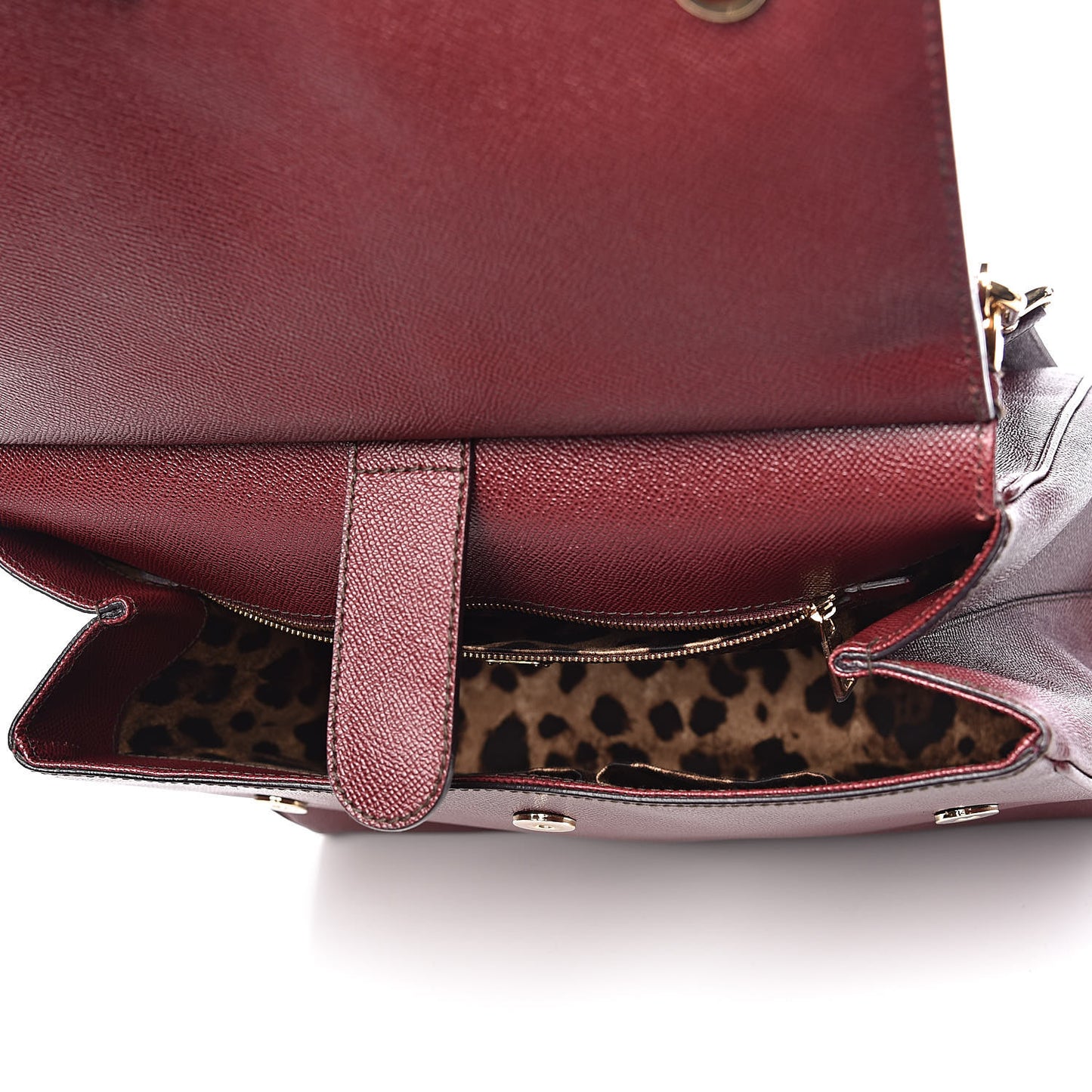 Dauphine Large Miss Sicily Satchel Burgundy