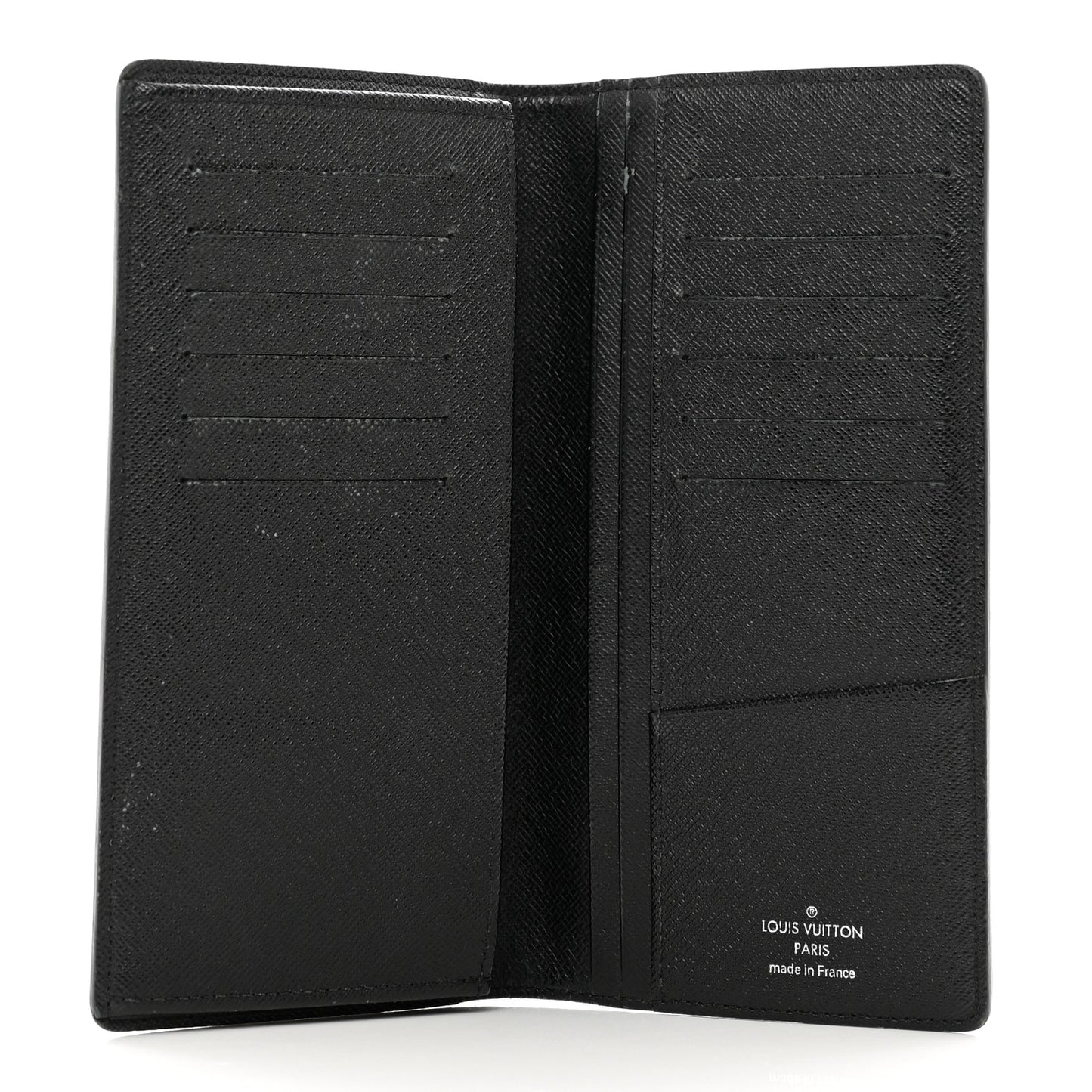 LOUIS VUITTON Damier Graphite Brazza Wallet