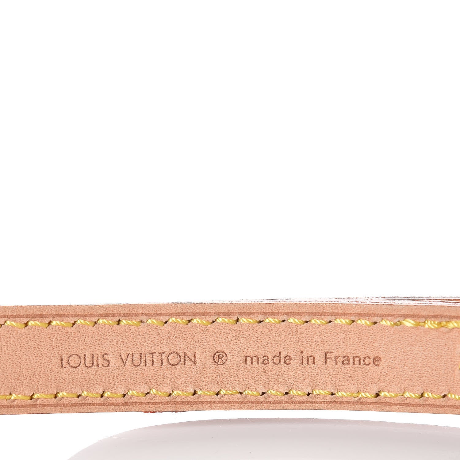 Louis Vuitton Vachetta 12mm Adjustable Shoulder Strap 4 of 4