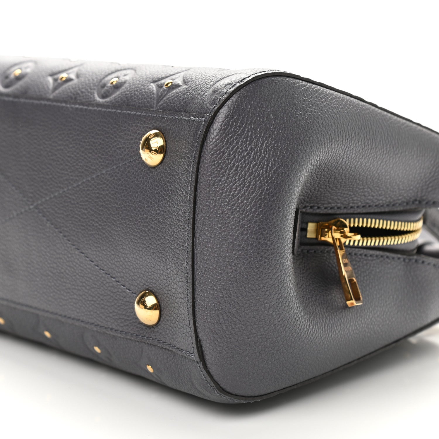Louis Vuitton Empreinte Studded Montaigne BB Gris Silver 5 of 7