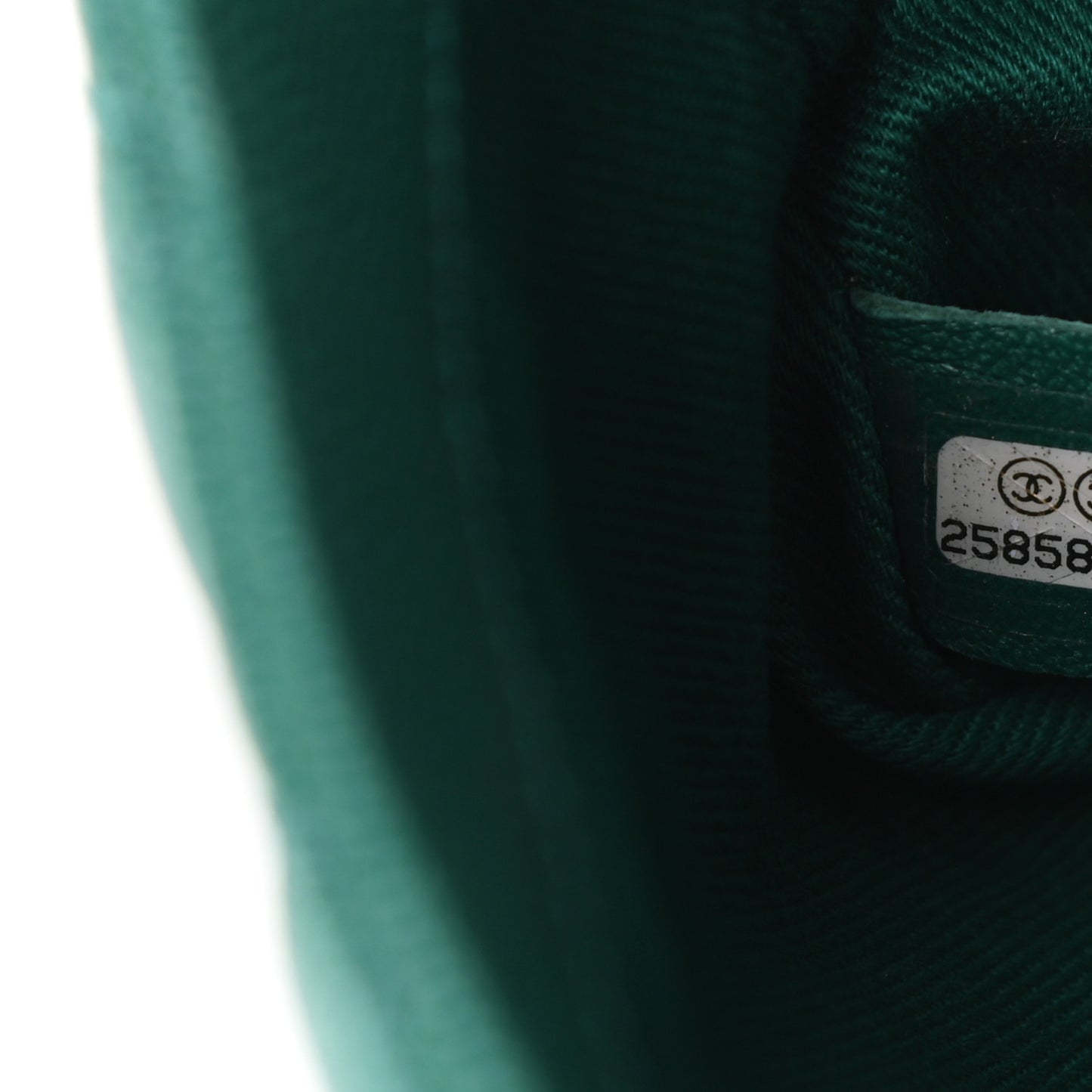 Caviar Quilted Mini Coco Handle Flap Green
