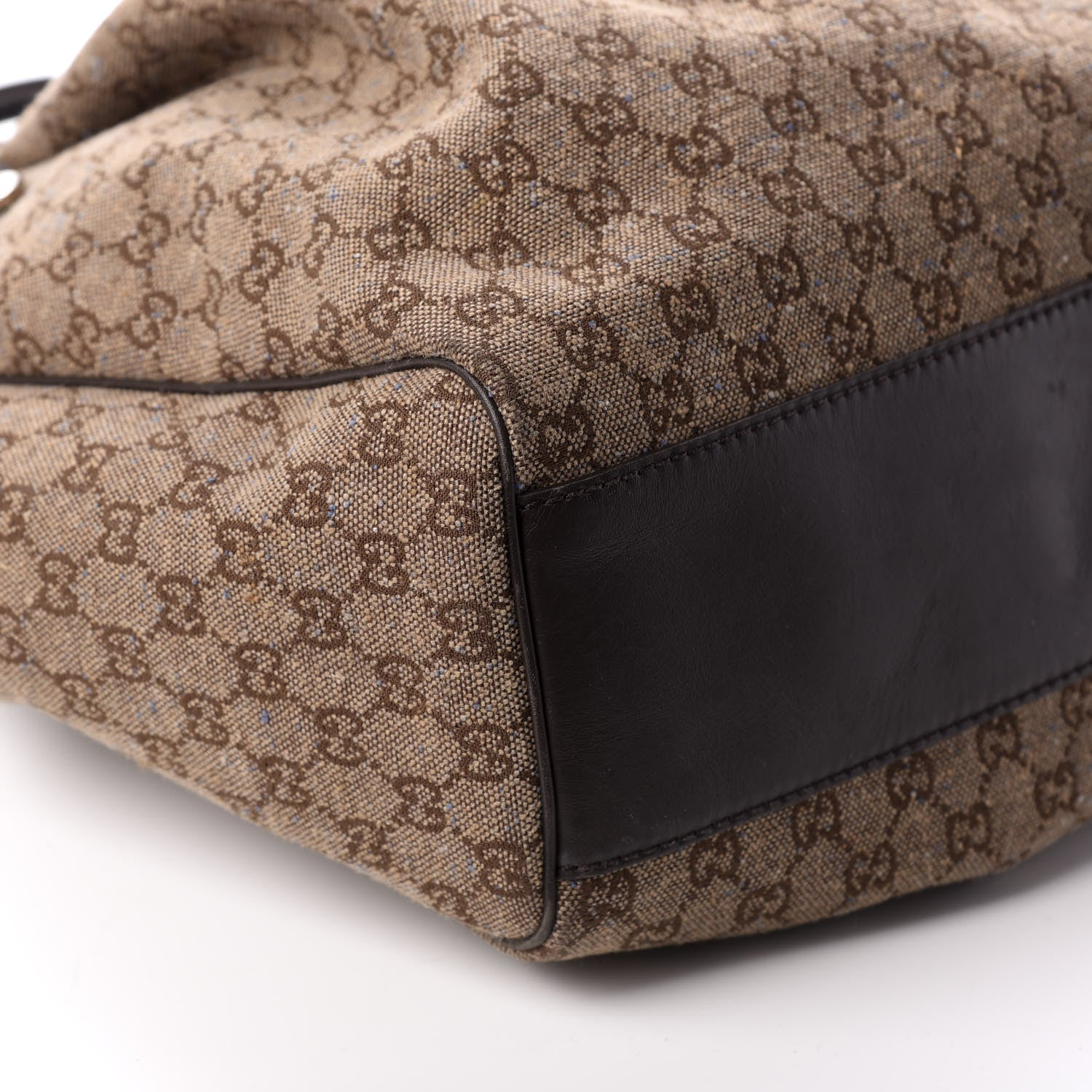 Gucci Monogram Large Sukey Tote Dark Brown 10 of 13