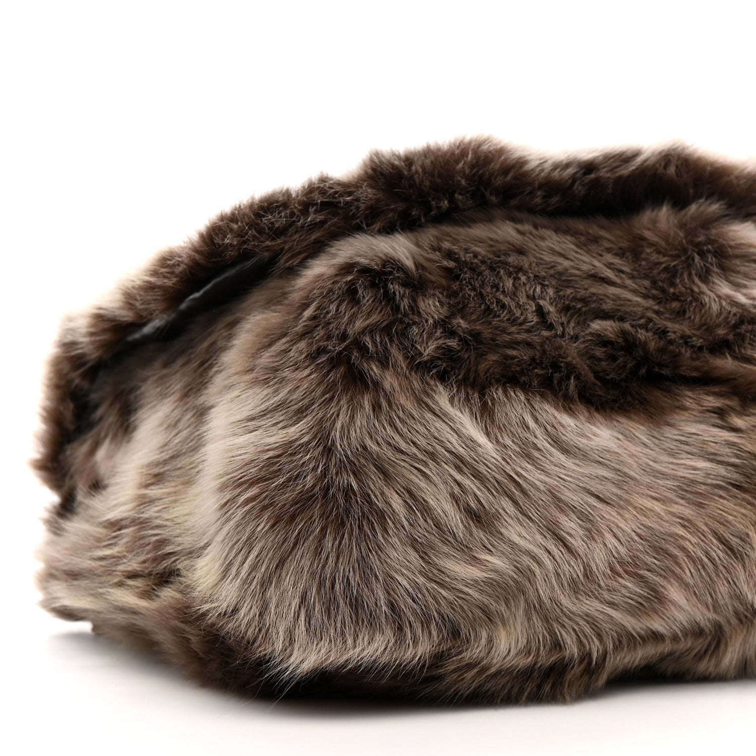 Saint Laurent Fur Shearling Giant Jamie Dark Brown 10 of 11