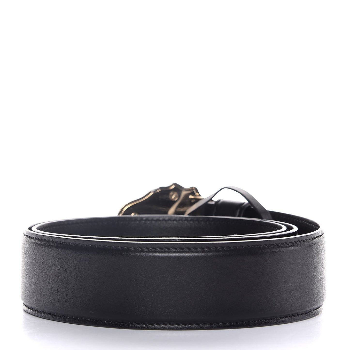 Calfskin Palazzo Medusa Belt 95 38 Black