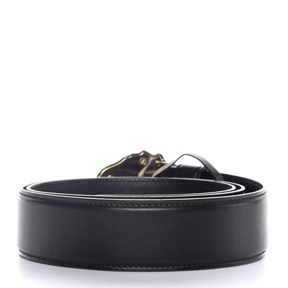 Versace Calfskin Palazzo Medusa Belt 95 38 Black 3 of 7