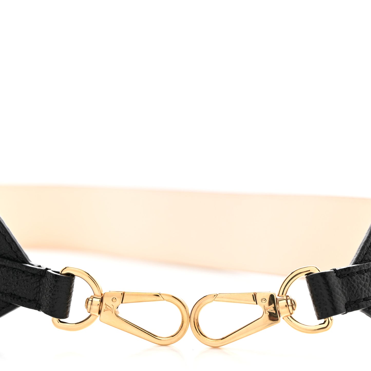 Empreinte Monogram Bandouliere Shoulder Strap Black Beige