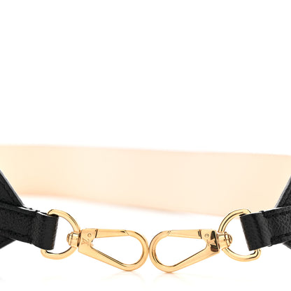 Louis Vuitton Empreinte Monogram Bandouliere Shoulder Strap Black Beige 5 of 5