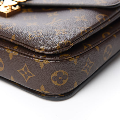 Louis Vuitton Monogram Braided Pochette Metis Creme Beige 8 of 10