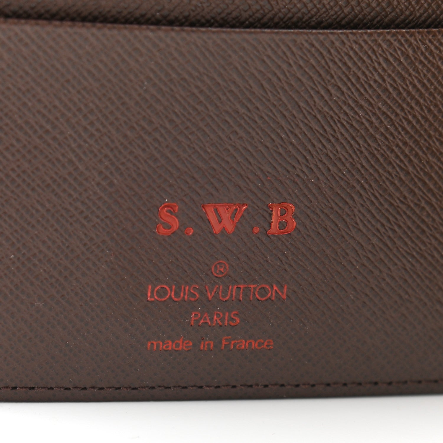 Louis Vuitton Damier Ebene Medium Ring Agenda Cover 5 of 6
