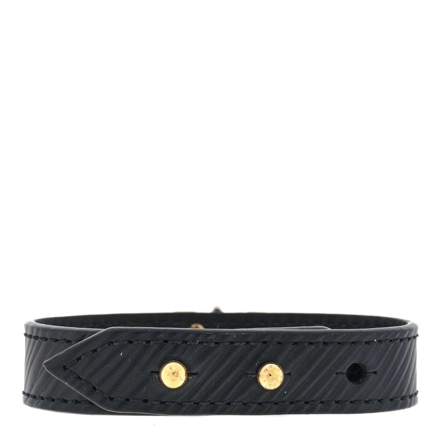 Louis Vuitton Epi Twist It Bracelet 17 Black 2 of 3