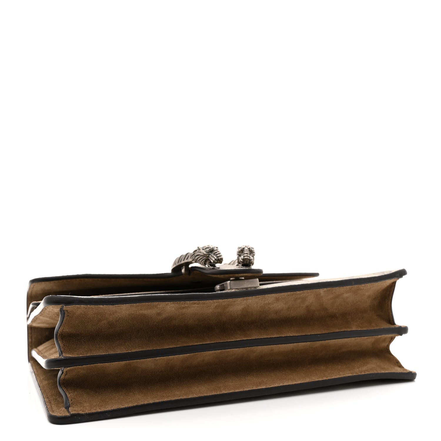 Gucci GG Supreme Monogram Small Dionysus Shoulder Bag Taupe 4 of 13