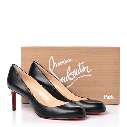 Christian Louboutin Kid Simple 70 Pumps 38.5 Black 8 of 8