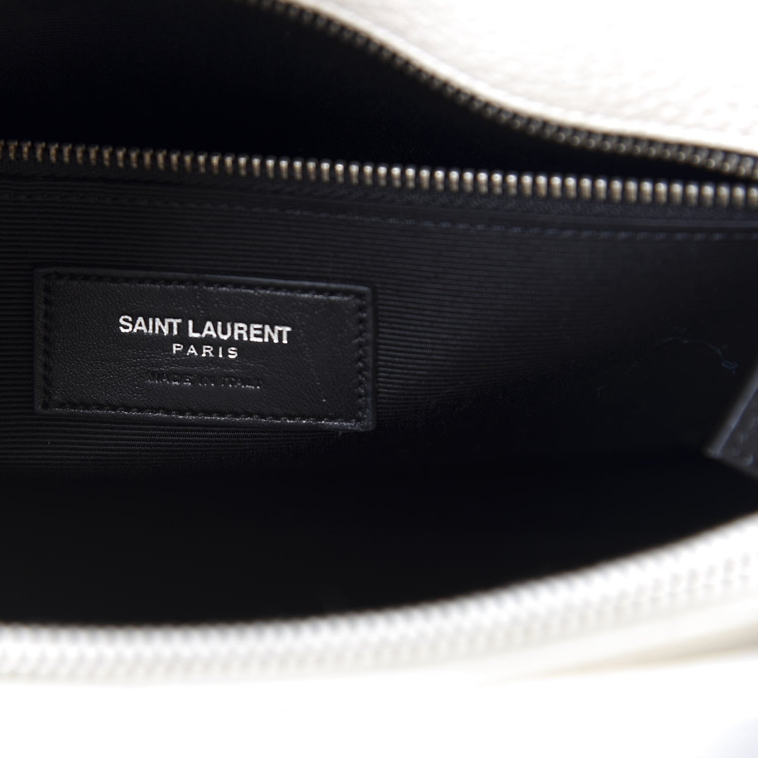 Saint Laurent Grained Calfskin Small Sac De Jour Dove White 6 of 10