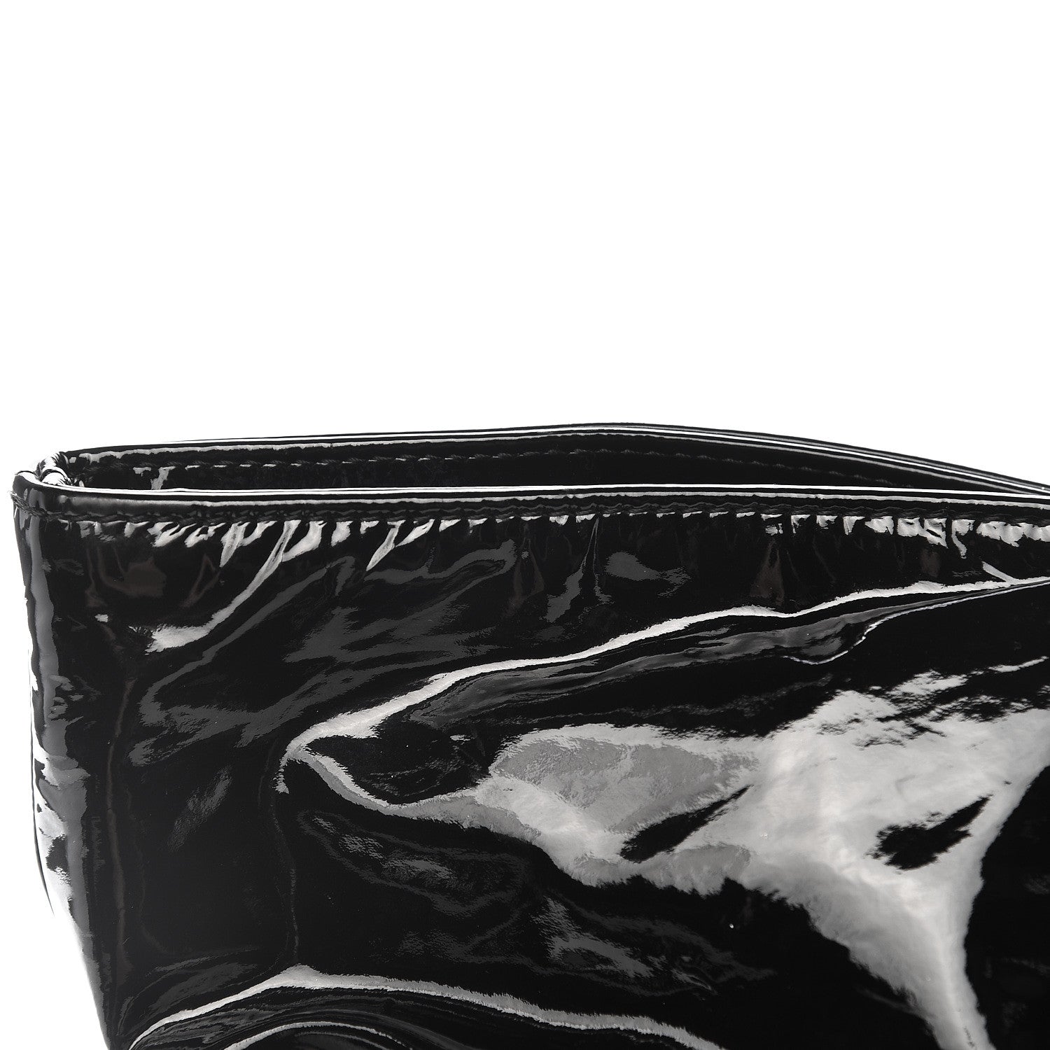 Chanel Patent Bonbons Shopper Tote Black 12 of 18