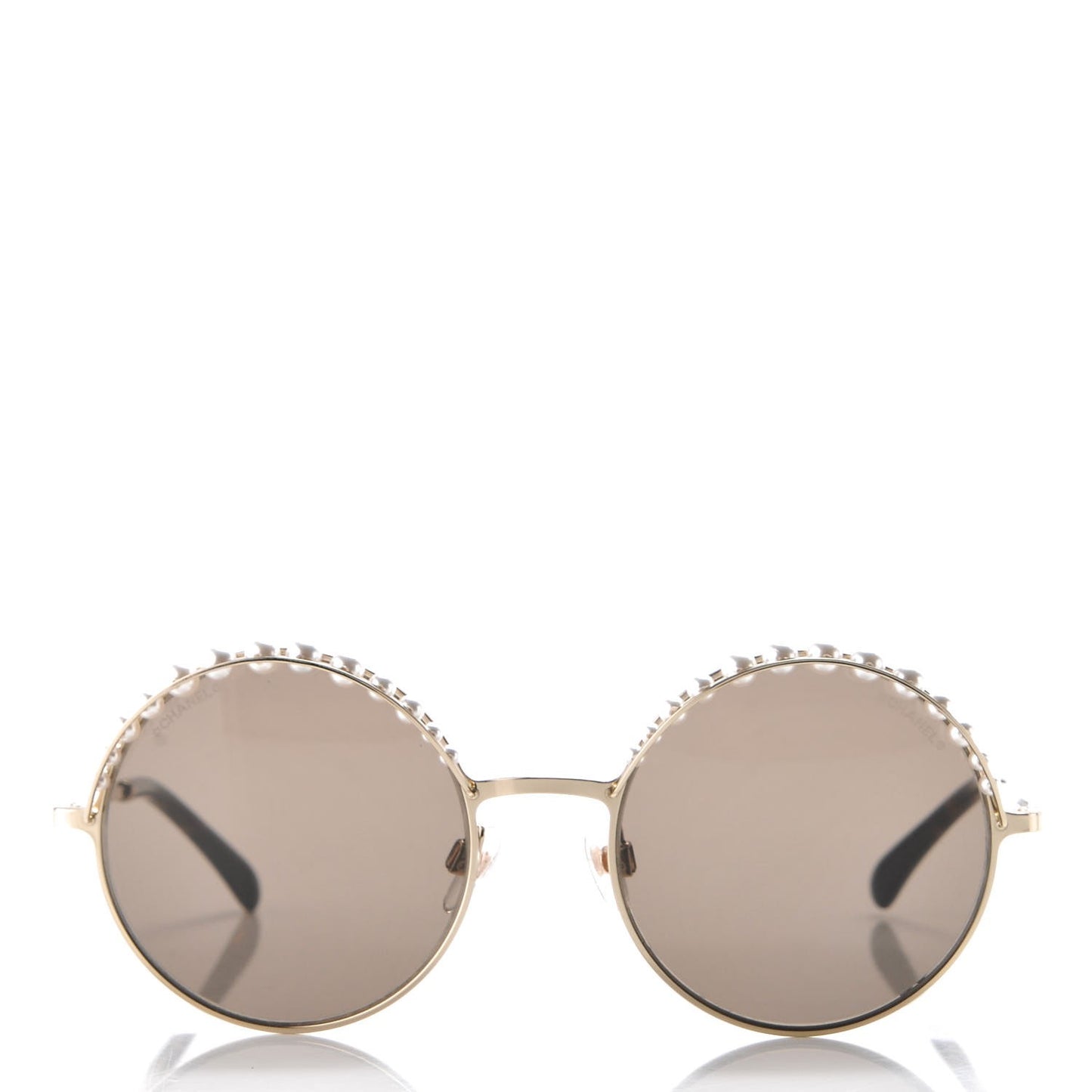 Pearl Round Polarized Sunglasses 4234-H Tortoise