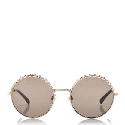 Chanel Pearl Round Polarized Sunglasses 4234-H Tortoise 2 of 6