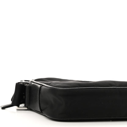 Prada Tessuto Nylon Saffiano Logo Camera Bag Black 8 of 11