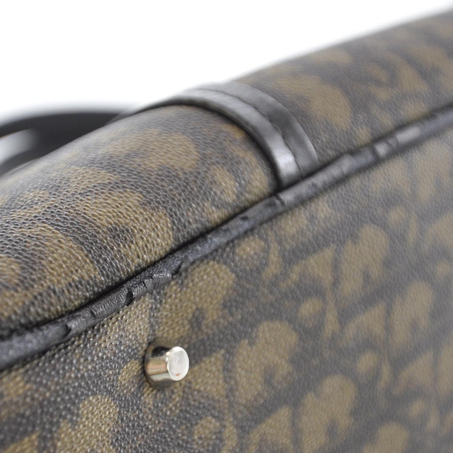 Monogram Trotter Romantique Zipped Tote Brown