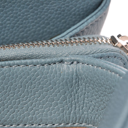 Chanel Caviar Quilted Timeless CC Tote Blue 14 of 14