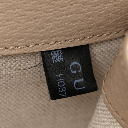 Gucci GG Supreme Monogram Textured Dollar Calfskin Small Rectangular Dionysus Shoulder Bag Beige Mystic White Oatmeal 8 of 12