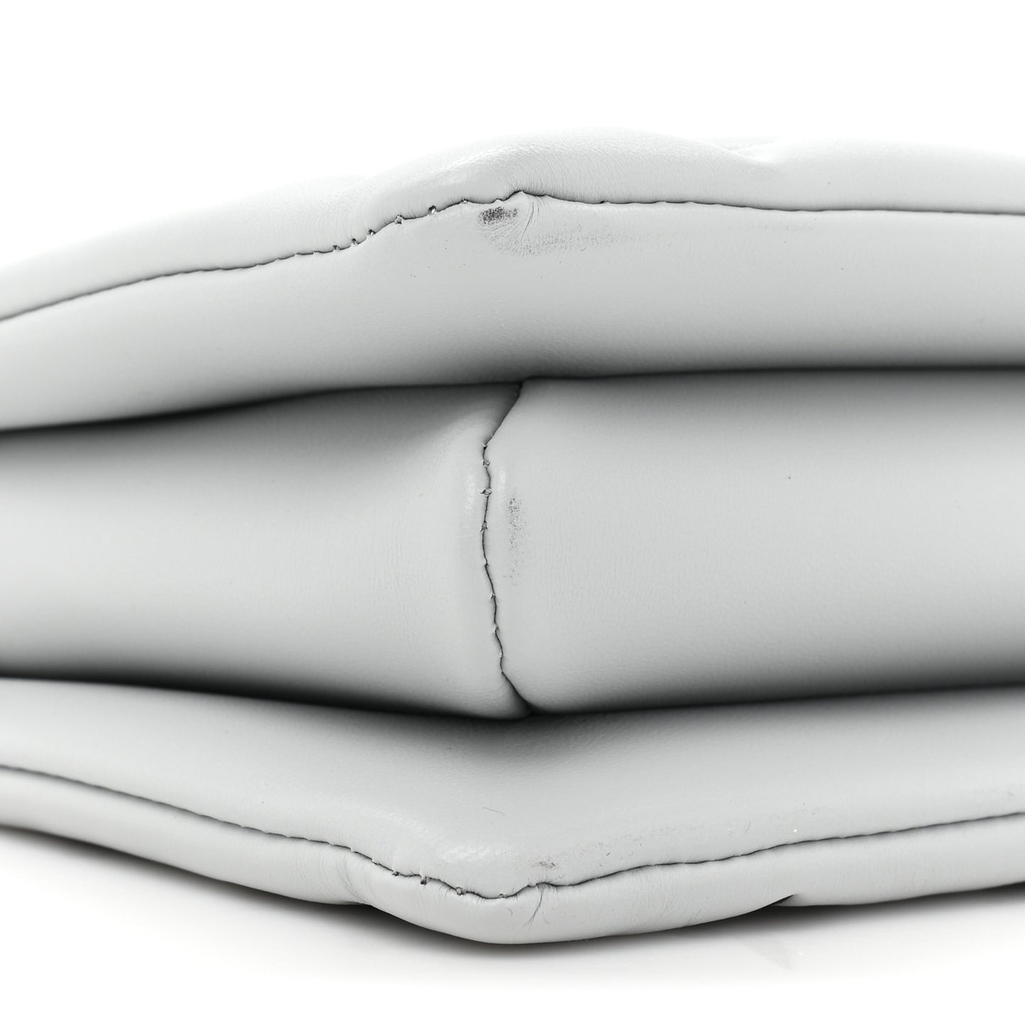 Lambskin Embossed Monogram Coussin BB Gray