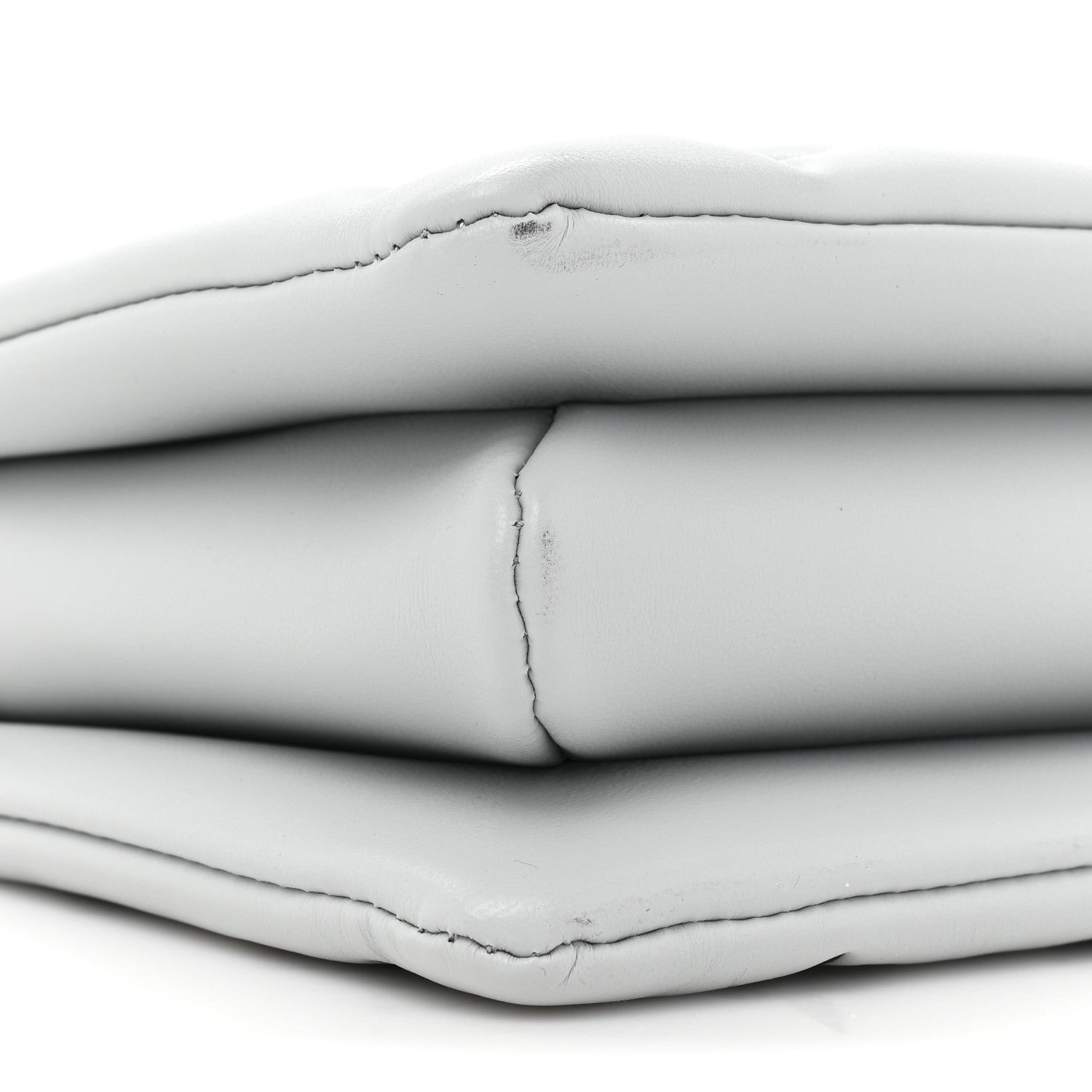Louis Vuitton Lambskin Embossed Monogram Coussin BB Gray 10 of 14