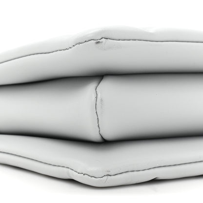 Louis Vuitton Lambskin Embossed Monogram Coussin BB Gray 10 of 14