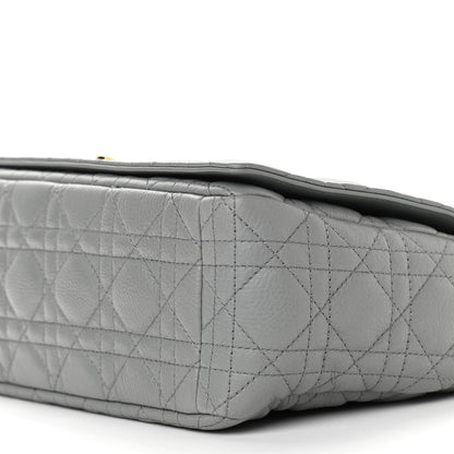 Christian Dior Lambskin Cannage Large Caro Bag Grey 10 of 10