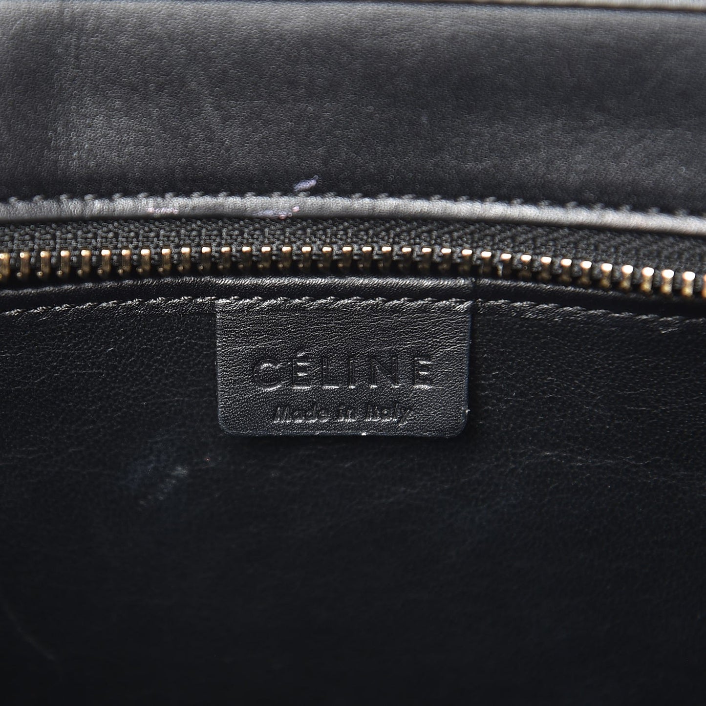 Bullhide Calfskin Nubuck Bi-Color Nano Luggage Black White