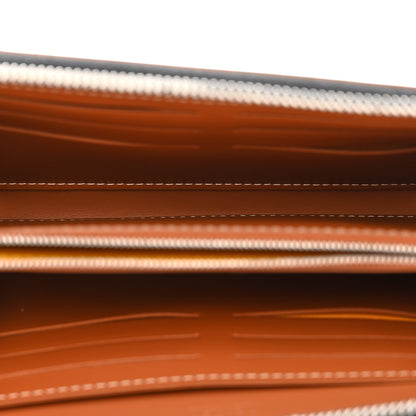 Goyard Goyardine Matignon Zip Around GM Wallet Black Gold 5 of 7