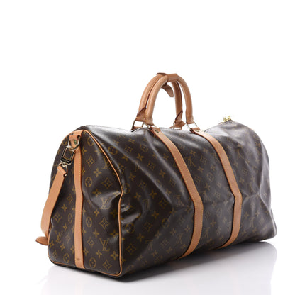Louis Vuitton Monogram Keepall Bandouliere 50 2 of 9