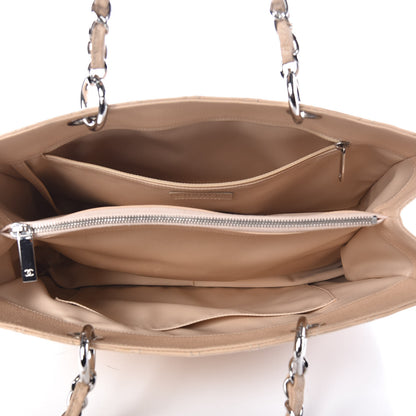 Chanel Caviar Quilted Grand Shopping Tote GST Beige Clair 5 of 11
