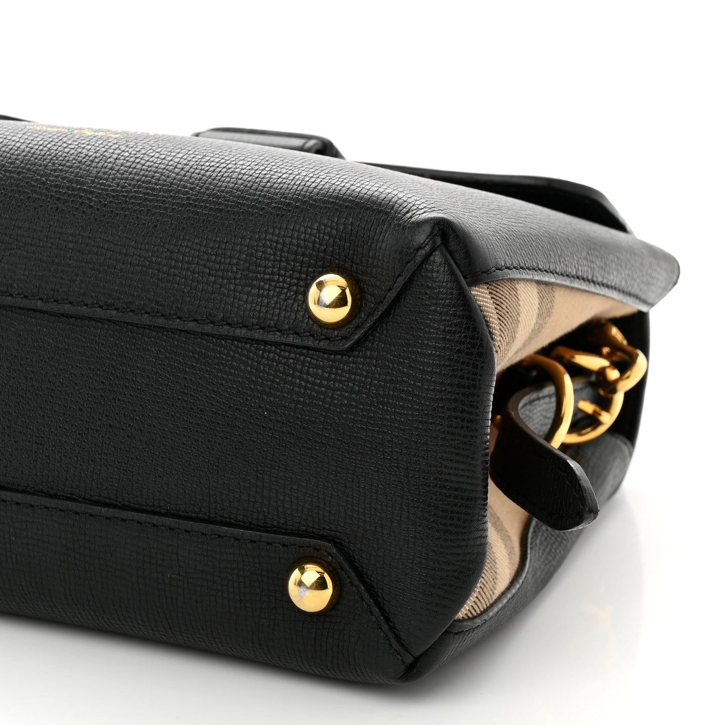 Derby Calfskin House Check Small Camberley Black
