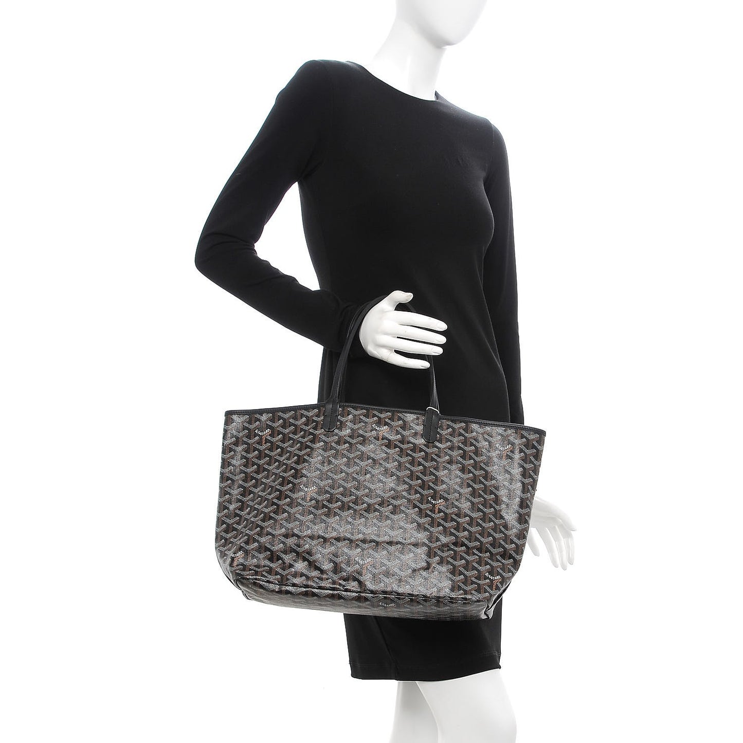 Goyardine Saint Louis PM Black