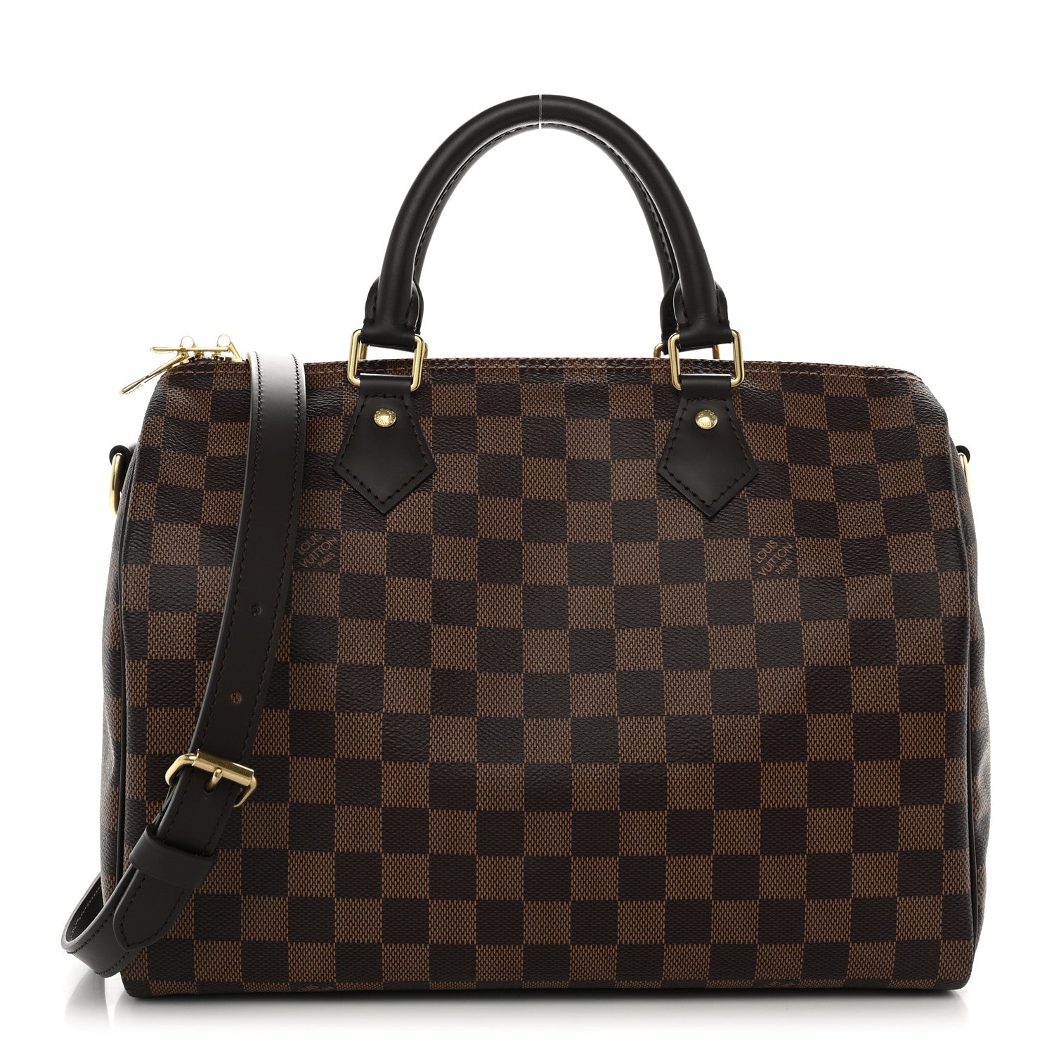 Louis Vuitton Damier Ebene Speedy Bandouliere 30 1 of 10