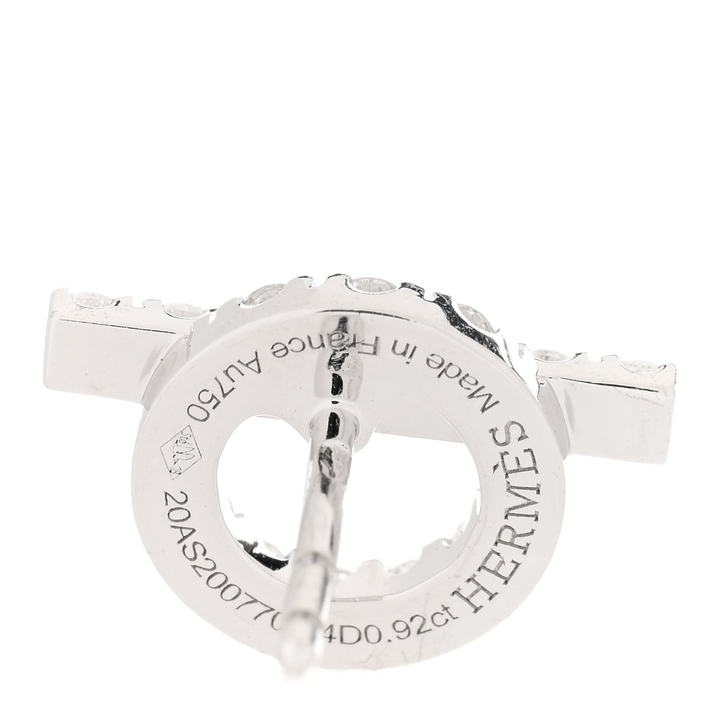 18K White Gold Diamond Finesse Earrings