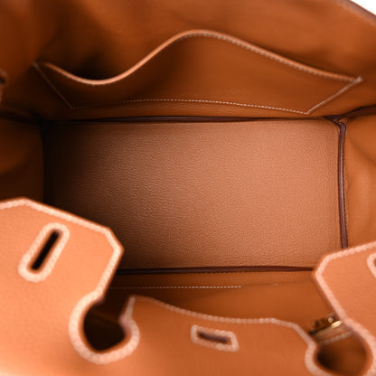 Hermes Togo Birkin 30 Gold 5 of 11