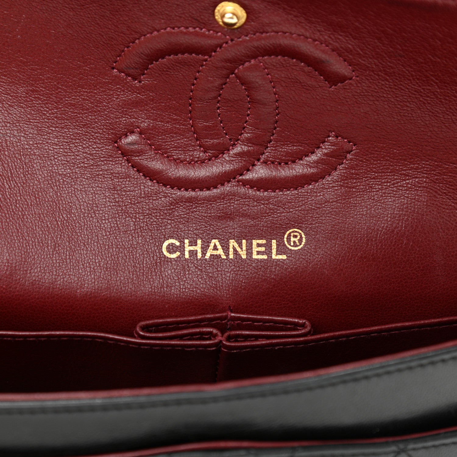 Chanel Lambskin Quilted Small Double Flap Black 6 of 9