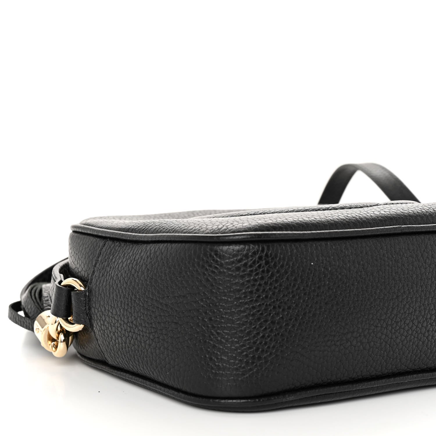 Gucci Pebbled Calfskin Small Soho Disco Bag Black 9 of 10