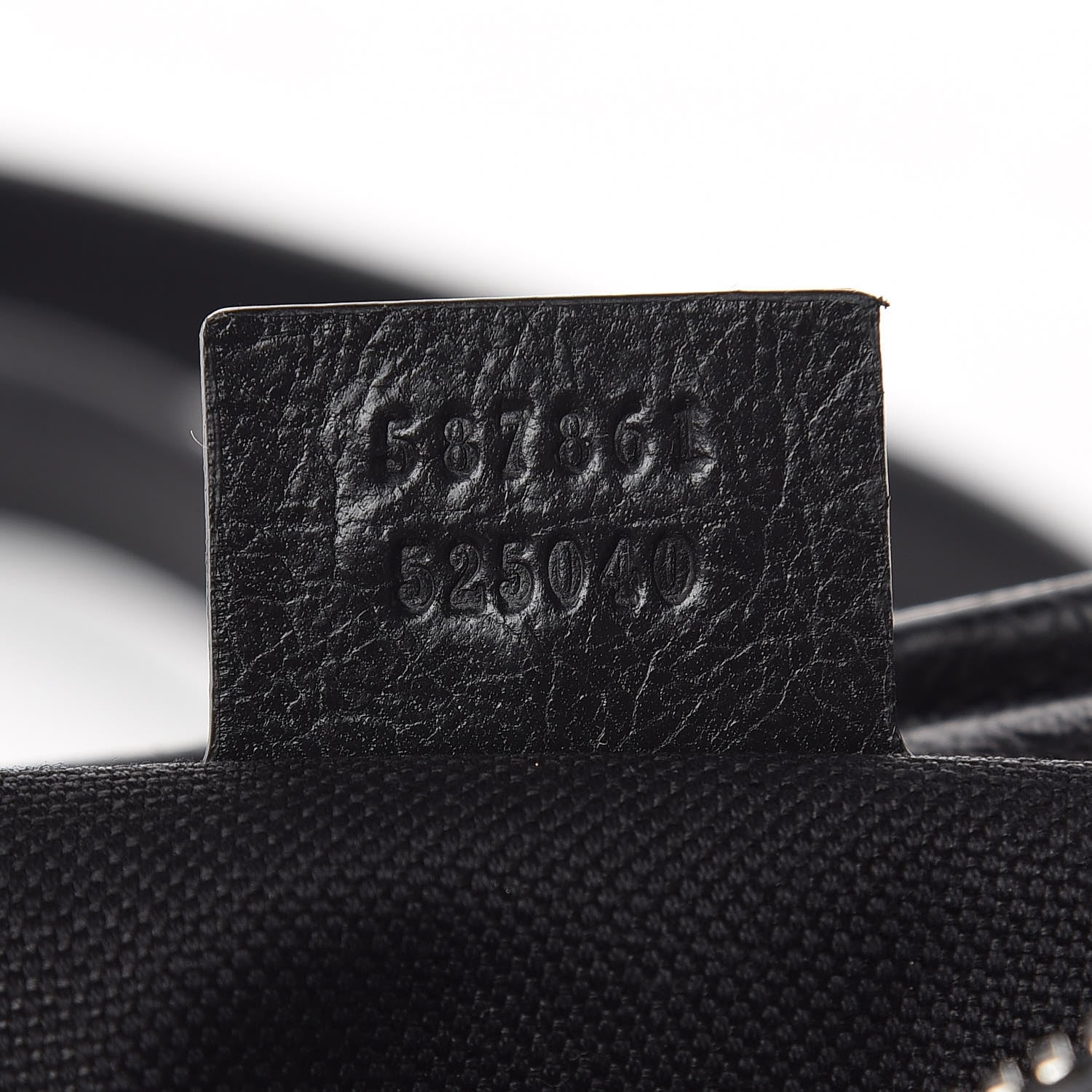 Gucci Fluffy Calfskin Morpheus Shoulder Bag Black 7 of 10