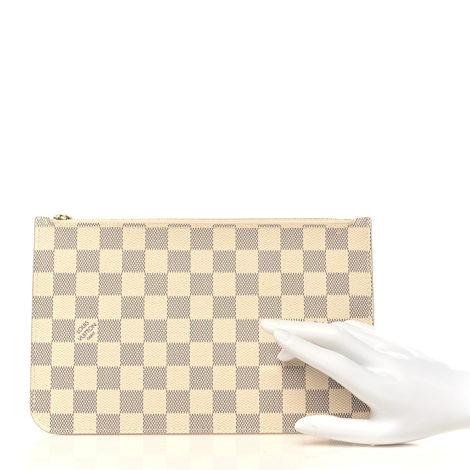 Louis Vuitton Damier Azur Neverfull MM GM Pochette 2 of 6