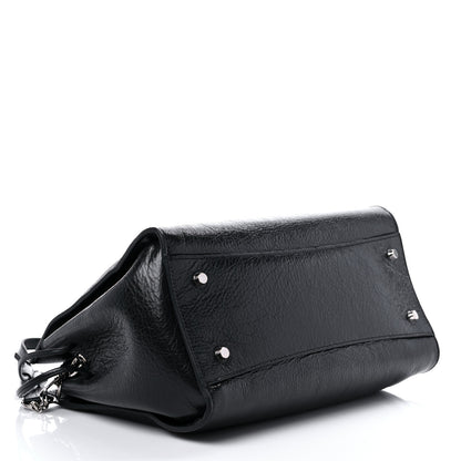 Mulberry Shiny Calfskin Iris Tote Black 3 of 6